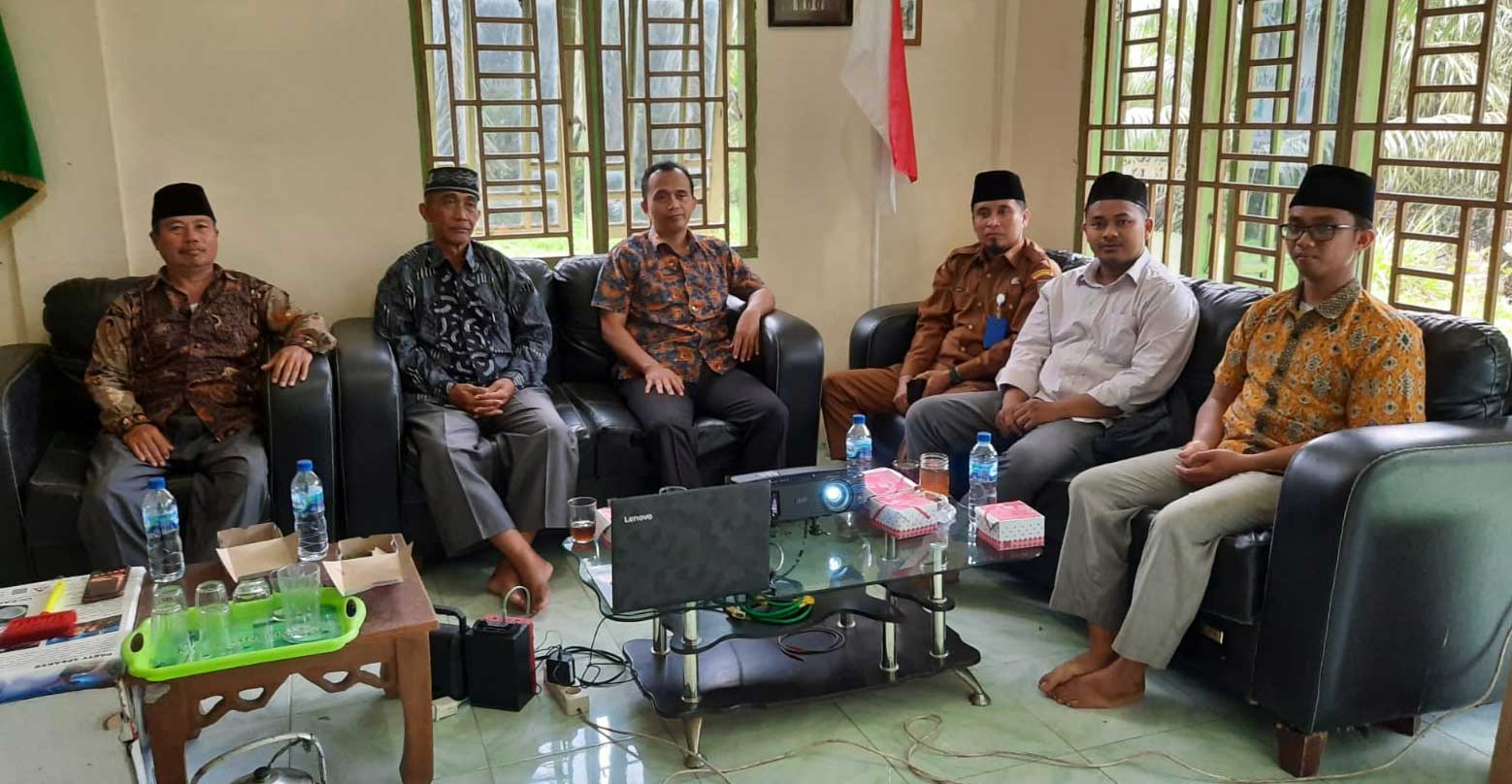 Pengurus DPD LDII Asahan yang ikut rakernas secara virtual