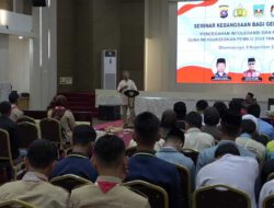 Sukseskan Pemilu, Polres Dharmasraya Adakan Seminar Kebangsaan 12 Sukseskan Pemilu, Polres Dharmasraya Adakan Seminar Kebangsaan