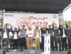 Wujudkan Pesta Demokrasi dengan Gembira, Kampanye Damai Dideklarasikan di Pesisir Barat
