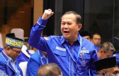 Calon anggota DPR-RI dari Partai Demokrat, Dapil Sumut II, Sokhiatulo Laoli