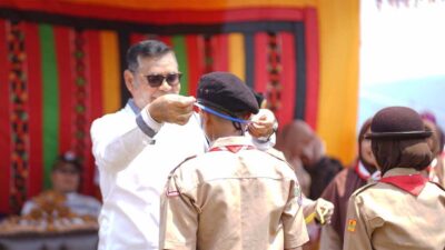 Bupati Solok kukuhkan Kwarran Pramuka Junjung Sirih