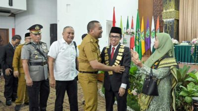 Efa Yonnedi Dilantik Jadi Rektor, Wagub Berharap Kolaborasi Pemprov Sumbar dan Unand Meningkat