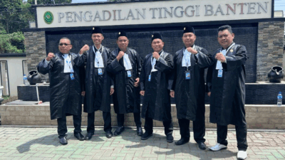 Pengadilan Tinggi Banten Sumpah 15 Advokat Peradi Utama