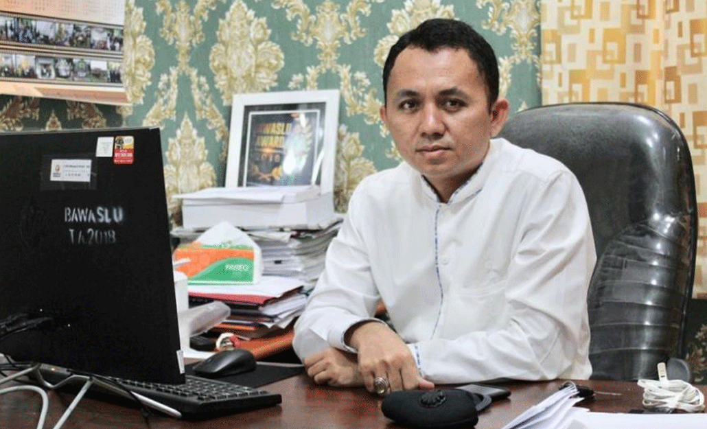 Ketua Bawaslu Kabupaten Kuantan Singingi, Mardius Adi Saputra. (riau.go.id)