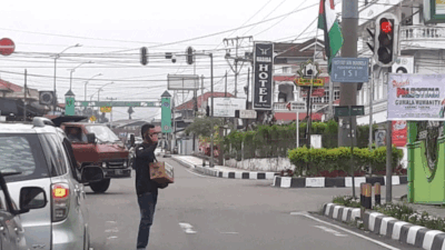 Karang Taruna Gumala galang dana untuk Palestina. (kominfo)