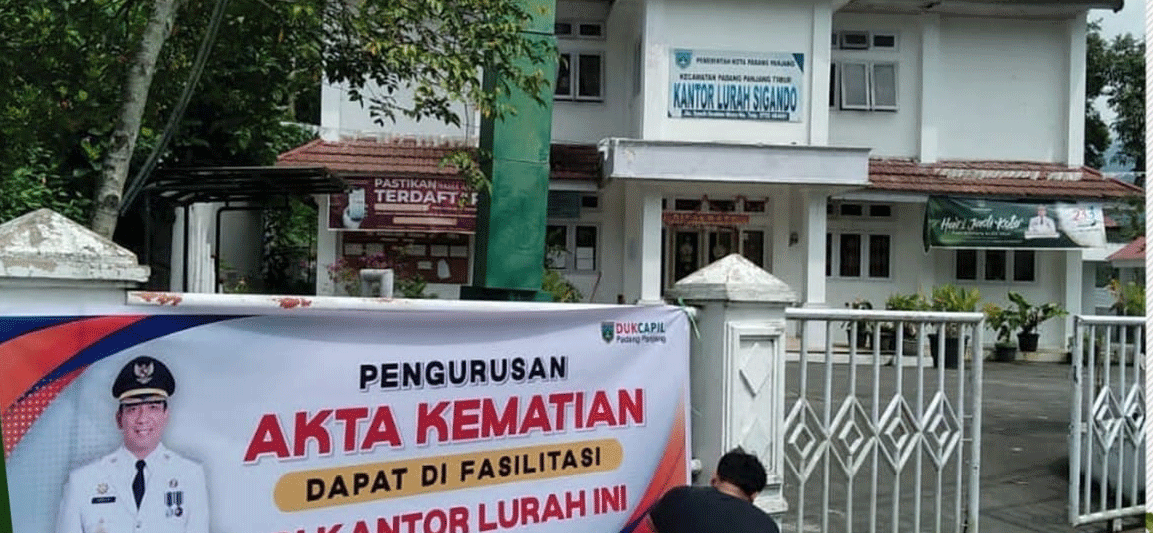 Urus akta kematian di kantor lurah saja. (kominfo)