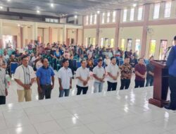 Ketum Tim DPP Pemenangan Sokhiatulo Laoli Kukuhkan Koordinator Desa dan Koordinator Kecamatan se-Kota Gunungsitoli