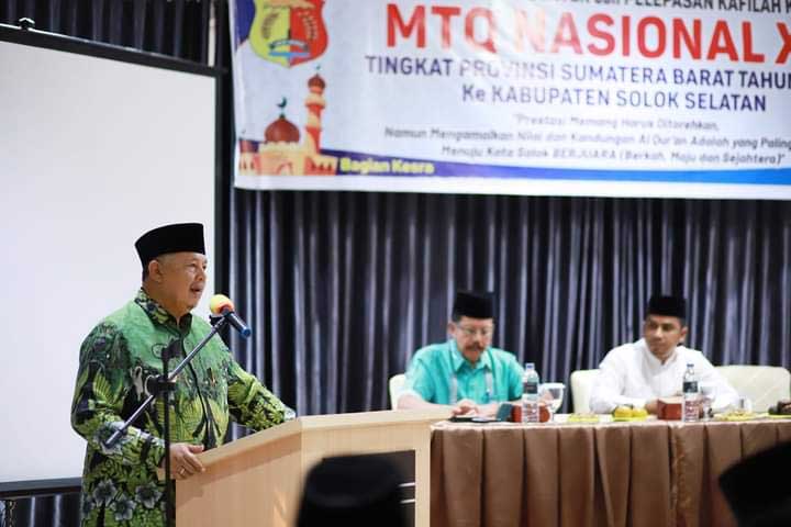 Wali Kota Solok beri sambutan