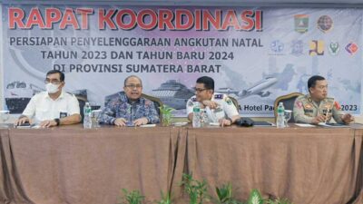 Rakor persiapan mennghadapi Nataru. (pemprov)