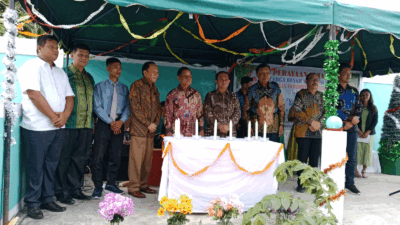 Perayaan Natal yang dihadiri mantan Bupati Nias