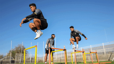 Pemain timnas latihan di Turki jelang Piala Asia. (pssi)