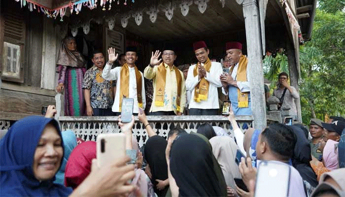 Ustaz Abdul Somad kunjungi kawasan nagari saribu rumah gadang di Solok Selatan