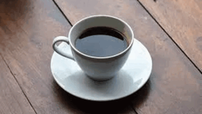 Secangkir kopi.