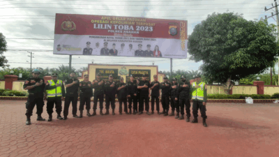 Foto bersama usai gelar pasukan