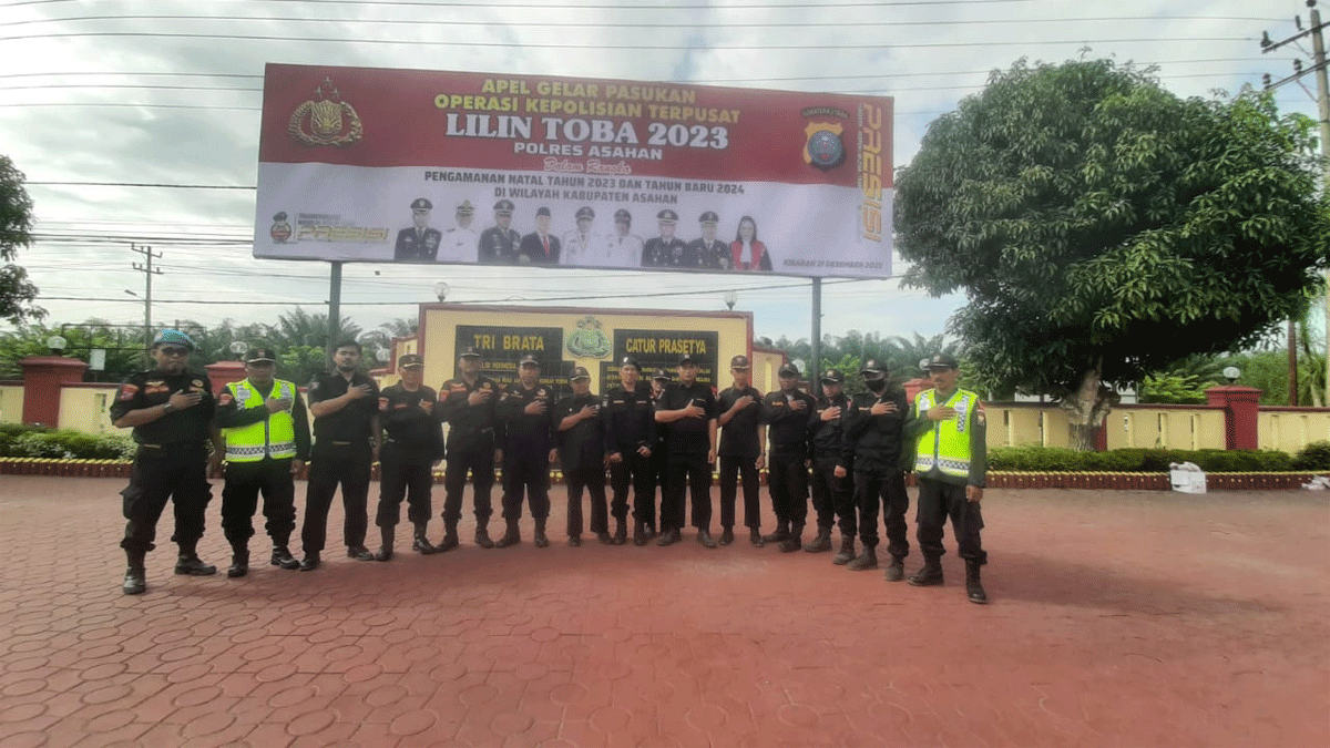 Foto bersama usai gelar pasukan
