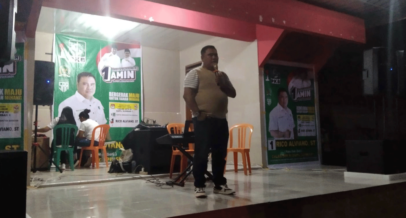 Calon anggota DPR-RI dari PKB, Rico Alviano