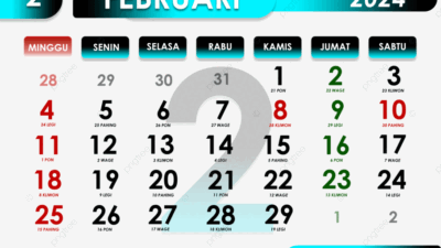 Kalender Februari 2024