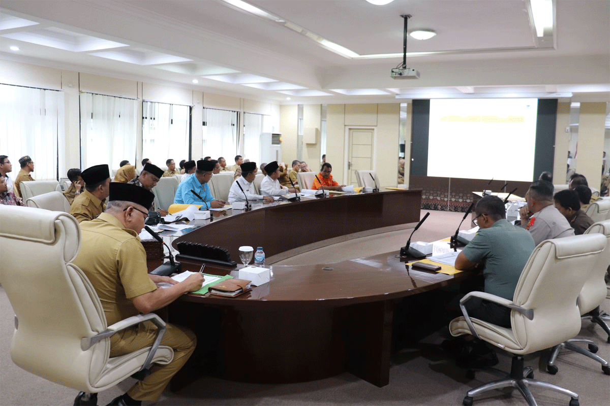 Rapat persiapan MTQ di Pemkab Muba