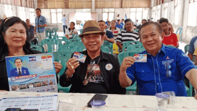Sokhiatulo Laoli dan jajaran Partai Demokrat Nias Selatan