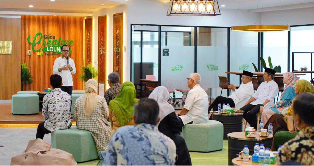 Rektor Universitas Andalas beri sambutan