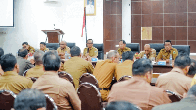 Sekdakab Solok, Medison pimpin rapat koordinasi