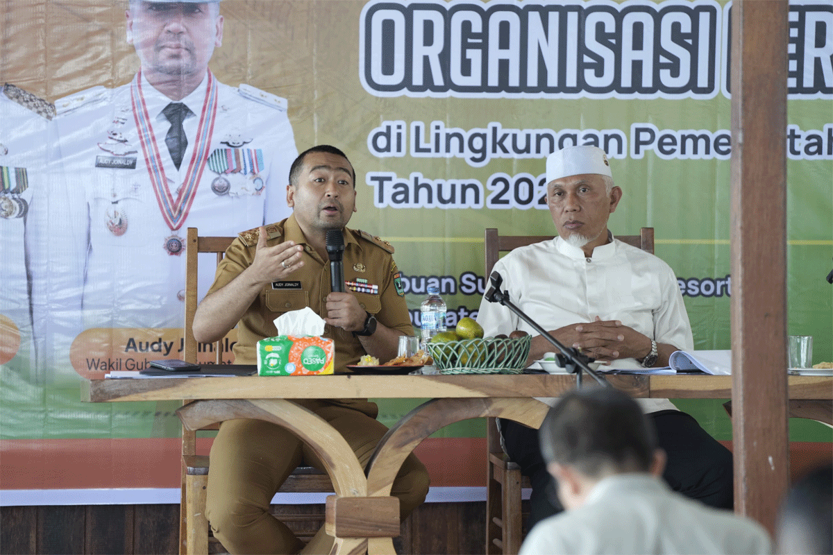 Gubernur dan Wakil Gubernur Sumbar