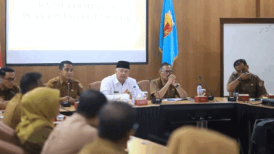 Wali Kota Zul Elfian pimpin rakor perdana di 2024