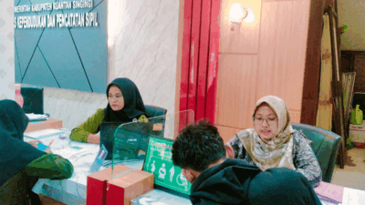 Pelayanan di Dinas Capil Kuansing