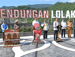 Presiden Jokowi Resmikan Bendungan Lolak di Bolaang Mongondow, AHY di Samping Menteri Basuki 3 Presiden Jokowi Resmikan Bendungan Lolak di Bolaang Mongondow, AHY di Samping Menteri Basuki