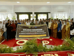 JPMB Wilayah Sumatera Barat Deklarasi Kebangsaan di Sawahlunto