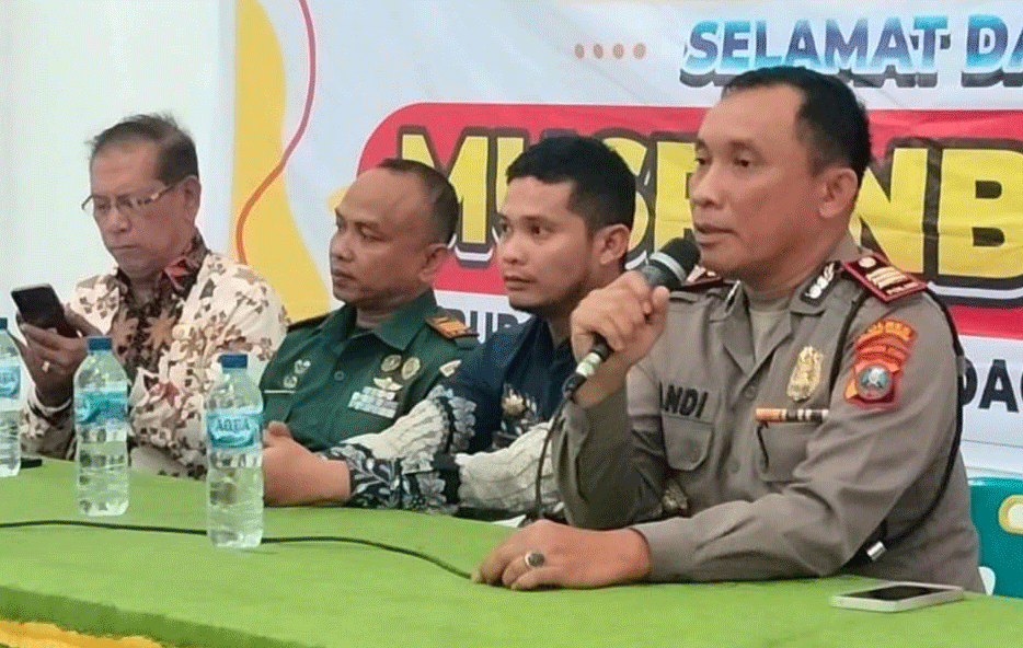 Kapolsek Firdaus sosialisasi ke masyarakat