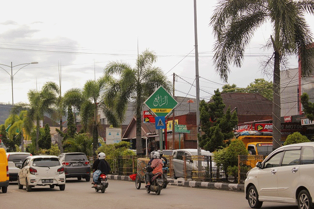 Sesudut pemandangan di Kota Solok