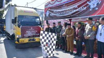 Distribusikan Logistik Pemilu ke Kecamatan di Agam, Berapa Mobil yang Dibutuhkan?