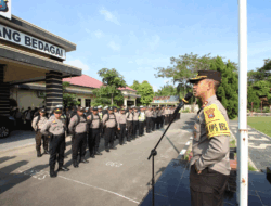 Polres Serdang Bedagai Siap Amankan Pemilu, Personel Harus ke TPS Sehari Jelang Pencoblosan
