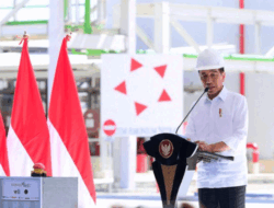 Resmikan Pabrik Amonium Nitrat, Presiden Jokowi Dorong Kemandirian Pangan Indonesia