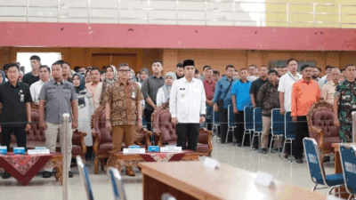 Pembukaan simulasi pemilu di Kota Solok