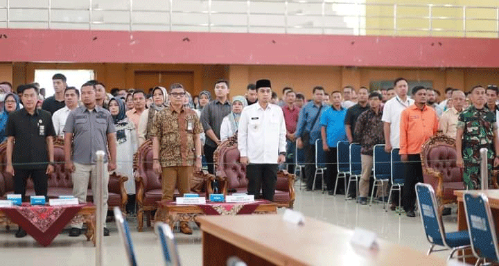 Pembukaan simulasi pemilu di Kota Solok