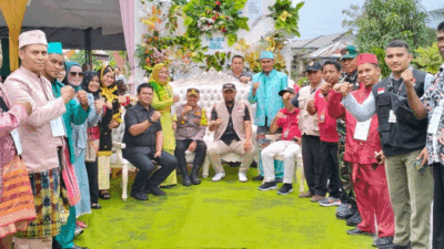 TPS pakai konsep pesta perkawinan di Pekanbaru. (riau.go.id)