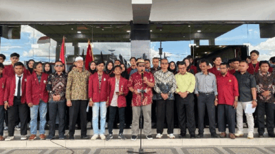 Sivitas Universitas Muhammadiyah Sumatera Barat nyatakan sikap dengan nama Pitaruah Penyelamatan Bangsa di Kampus III Bukittinggi. (ist)