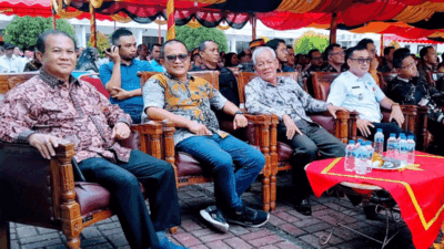 Sokhiatulo Laoli Hadiri Syukuran Pelantikan Wali Kota Gunungsitoli