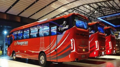 Armada Bus Pangeran. (okezone)