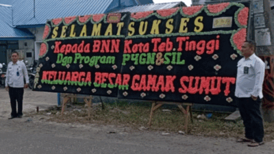 GAMAK Beri Apresiasi Kinerja Jajaran BNN Kota Tebingtinggi