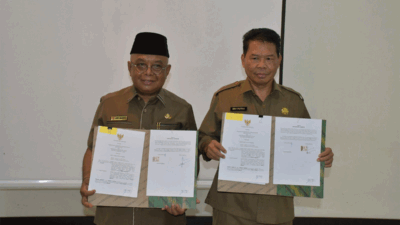 Sukseskan Pembangunan Daerah, Agam dan Indragiri Hilir Jalin Kerja Sama