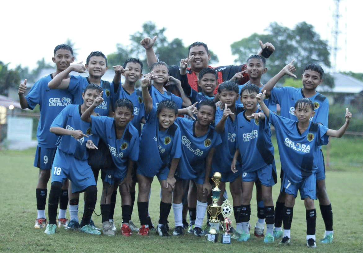 Juara I-SSB Bina Muda dibawah asuhan Faisal keluar sebagai juara I LJP