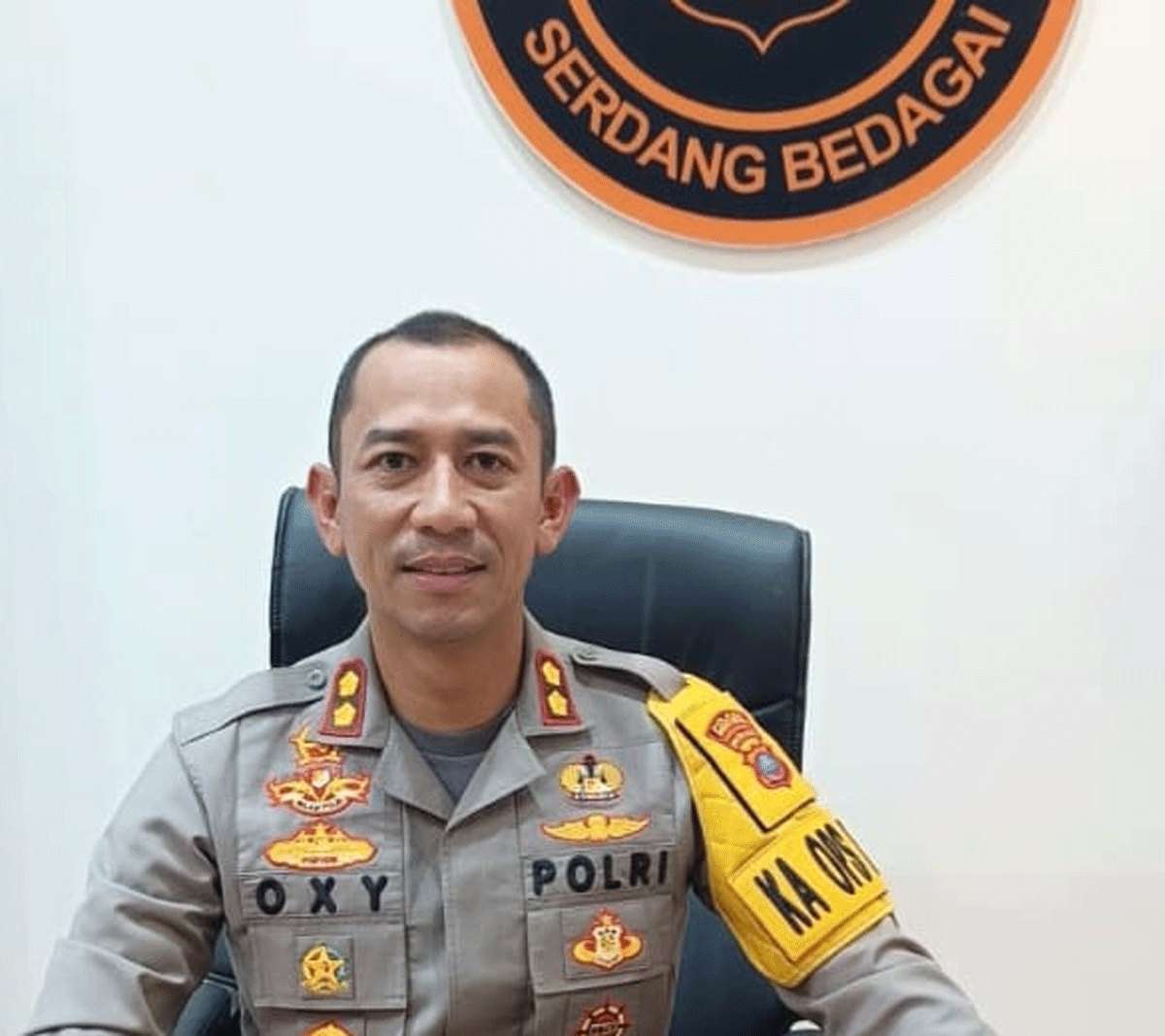 Kapolres Serdang Bedagai, AKBP Oxy Yudha Pratesta