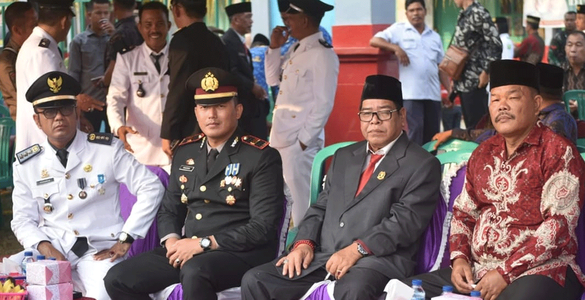 Kapolsek Sanga Desa bersama tokoh masyarakat