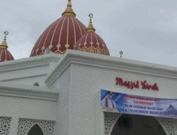 Diresmikan Jelang Awal Ramadan, Masjid Sirah Akan Menjadi Ikon Wisata Baru di Kabupaten Agam