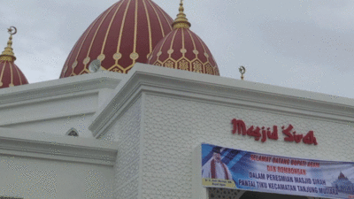 Masjid Sirah yang diresmikan Bupati Agam