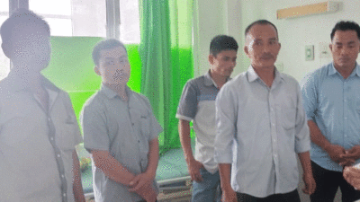 Para pengurus Himpunan Masyarakat Nias (DPC HIMNI) Kabupaten Dharmasraya