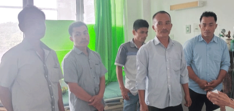 Para pengurus Himpunan Masyarakat Nias (DPC HIMNI) Kabupaten Dharmasraya